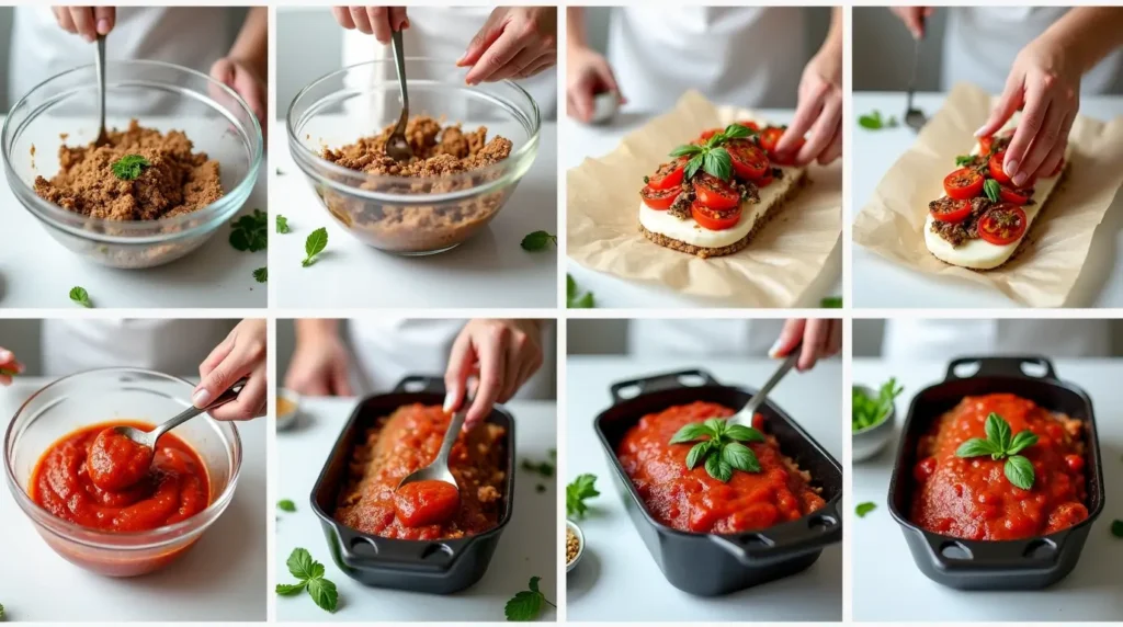 Italian Meatloaf Recipes step by step