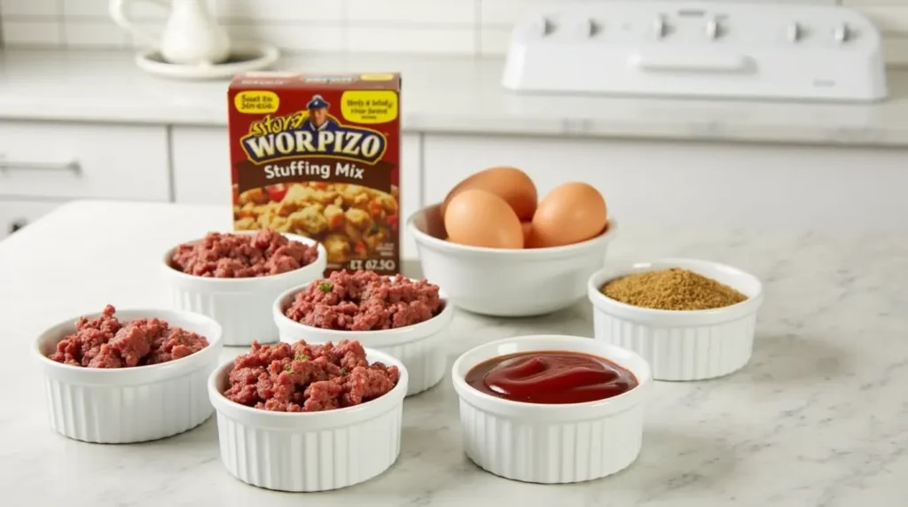 Meatloaf Recipe Using Stove Top Stuffing ingredients
