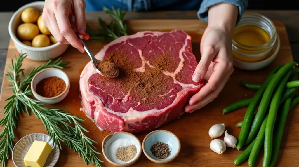 Ranch Steak Recipe ingredients