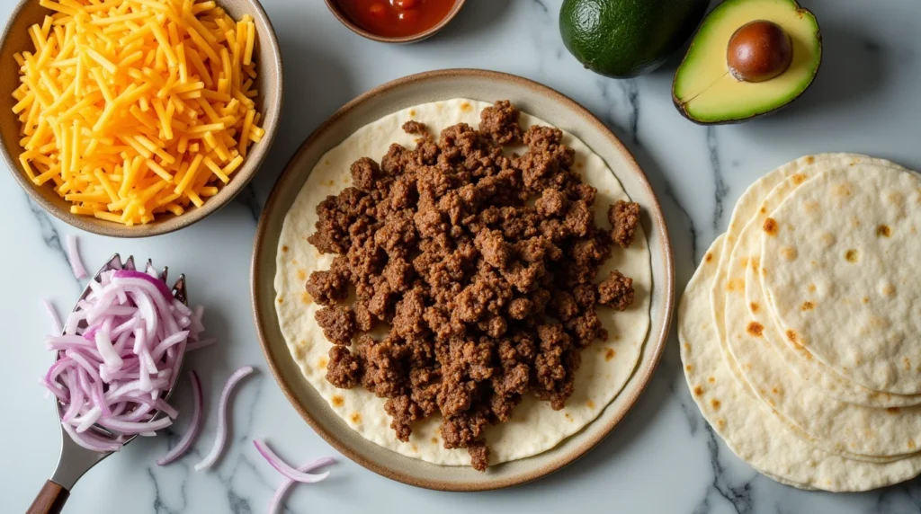Recipes Using Leftover Taco Meat ingredients