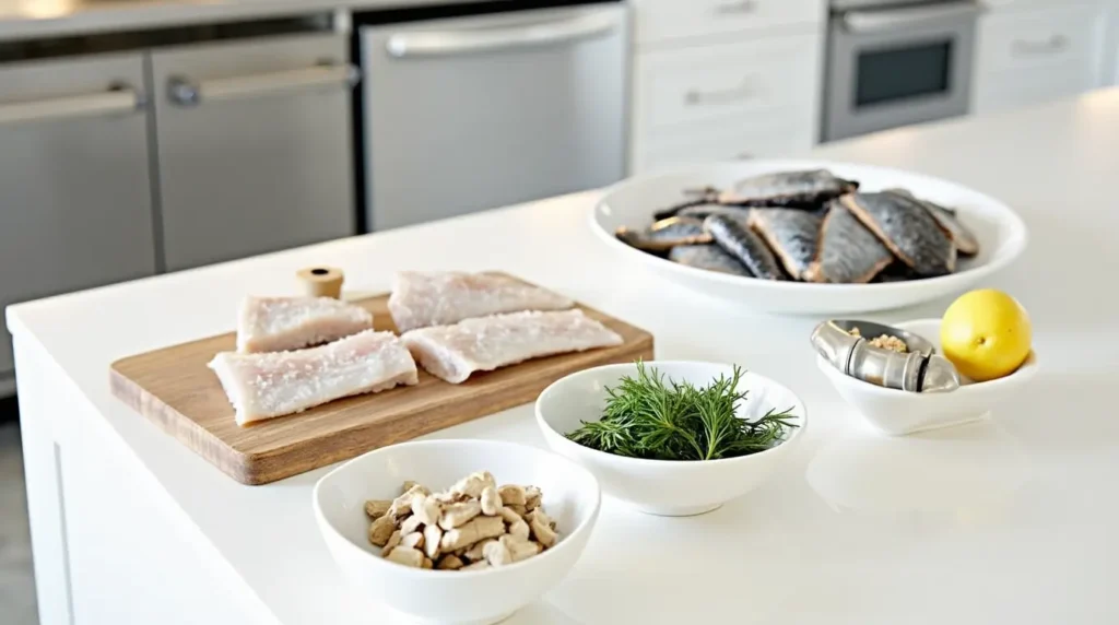 Smoked Fish Recipes ingredients