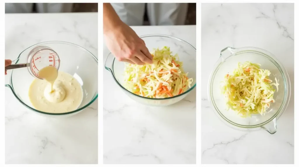 chick fil a coleslaw recipe step by step