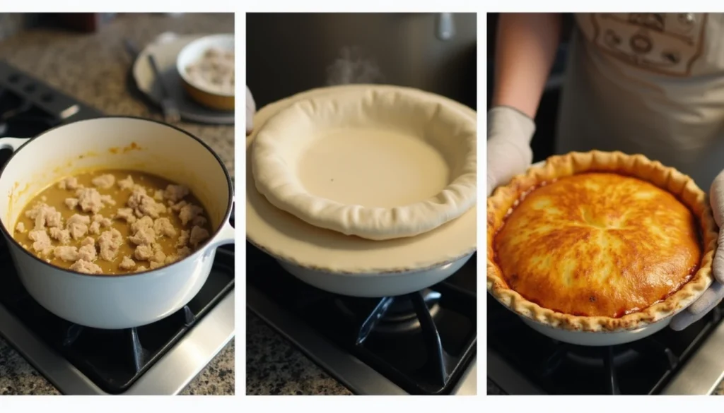 chicken pot pie recipe pillsbury step by step