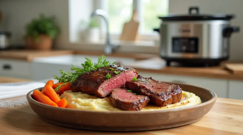 flank steak recipes slow cooker serving