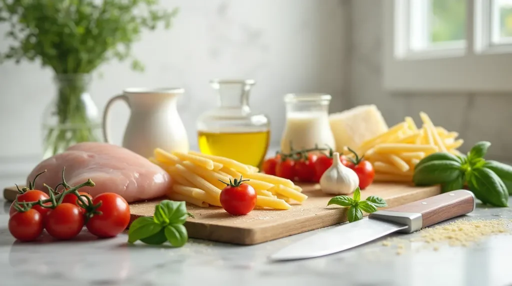 italian chicken pasta recipes ingredients