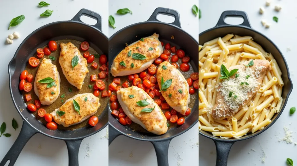 italian chicken pasta recipes step by step