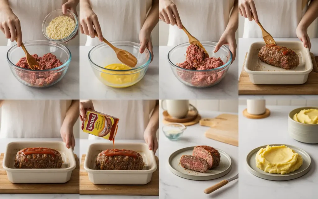 lipton onion soup mix meatloaf recipe step by step