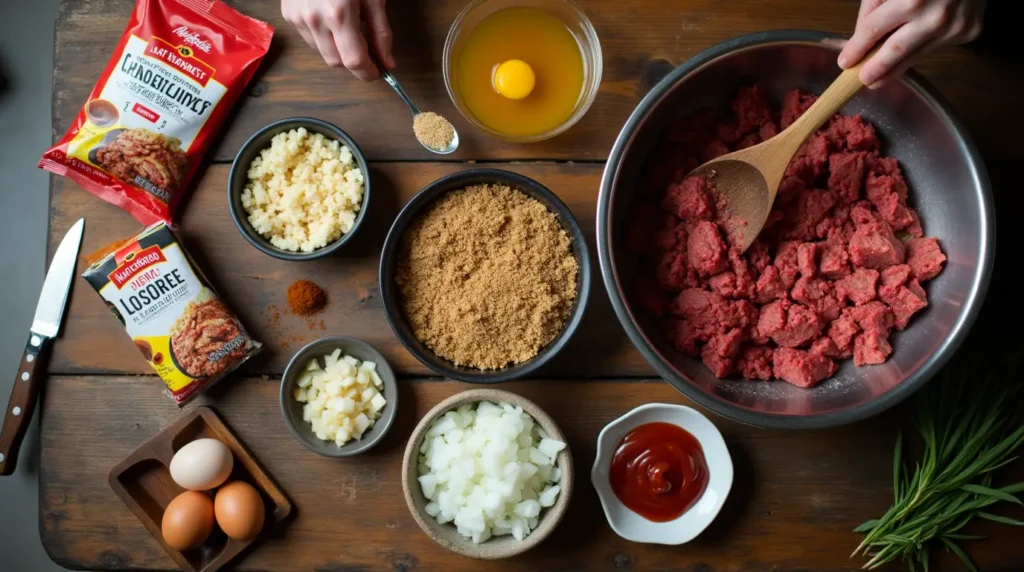 meatloaf with onion soup mix ingredients