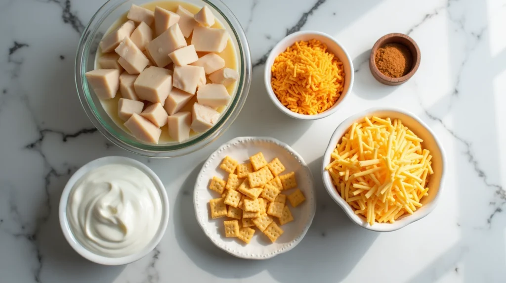 Easy ritz chicken casserole recipe for Family Dinners 2 ritz chicken casserole recipe ingredients