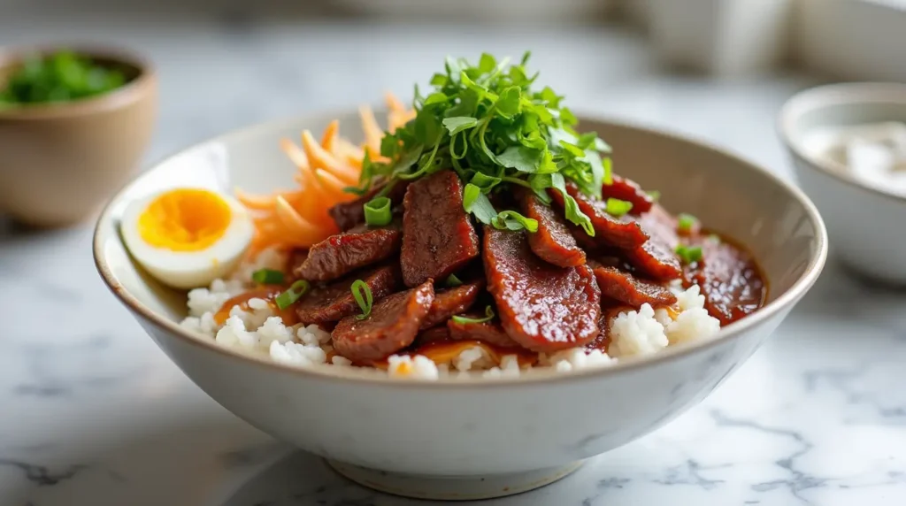 yoshinoya beef recipe serving