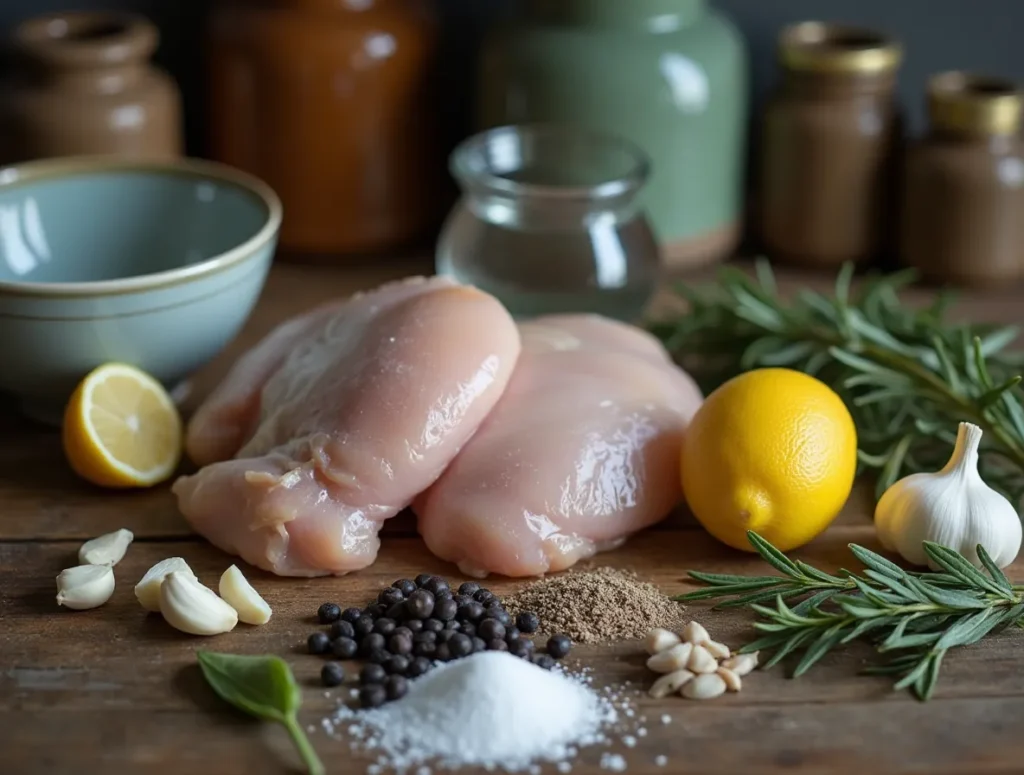 Ultimate Brine Chicken Recipe (Juiciest Results Every Single Time) 2 Brine Chicken Recipe ingredients