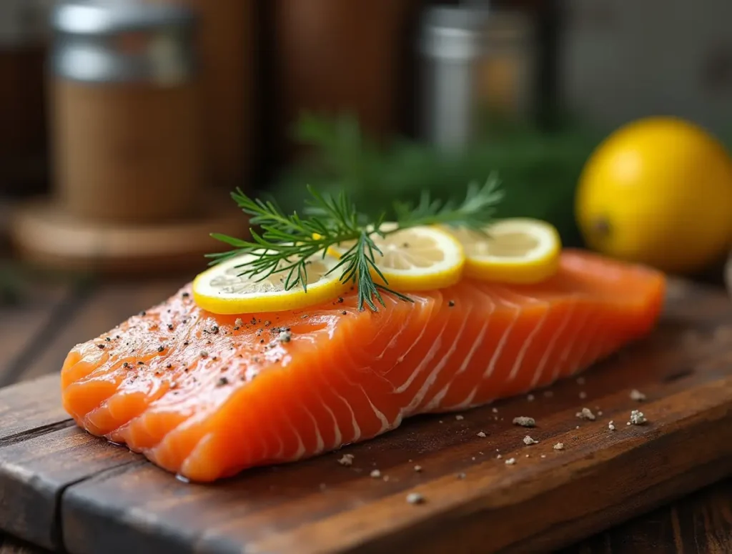 How to Smoke Salmon- serving