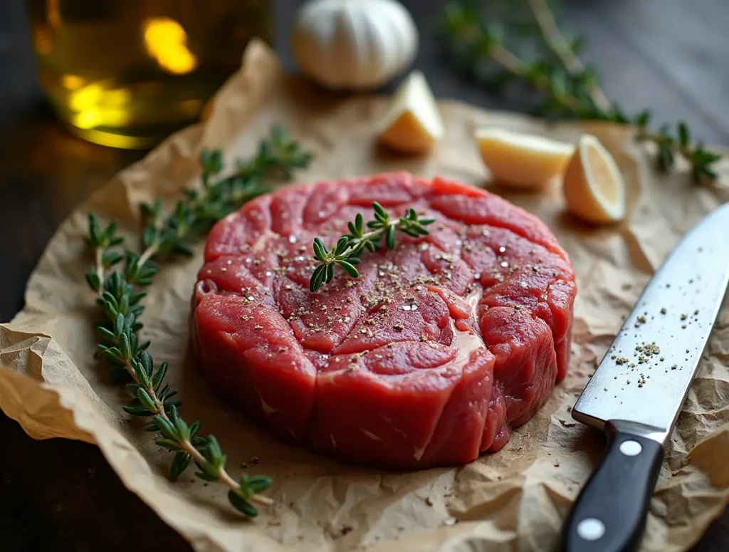 Pan Seared Round Steak ingredients