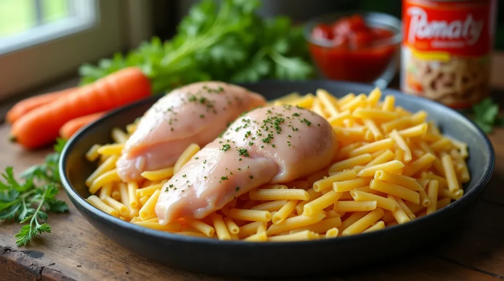 chicken pasta fazool recipe ingredients