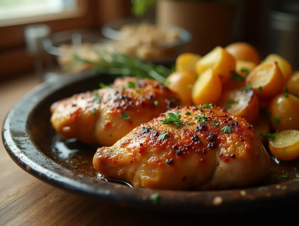 Split Chicken Breast serving