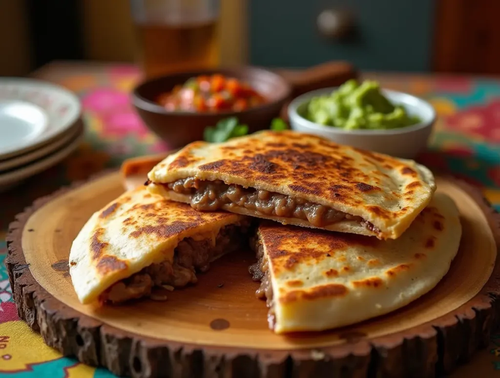 Steak Quesadilla serving